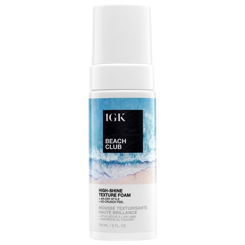 IGK Beach Club High Shine Texture Foam (150 ml)