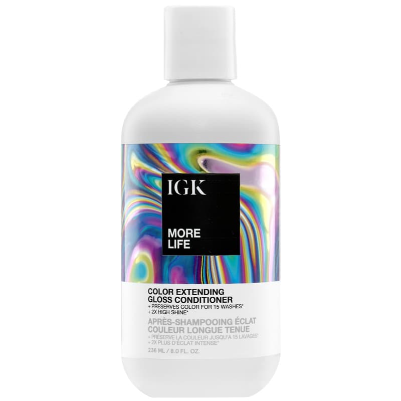 IGK More Life Color Extending Gloss Conditioner (236 ml)