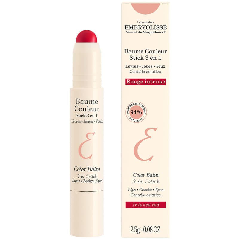 Embryolisse Color Balm 3-In-1 Stick Intense Red
