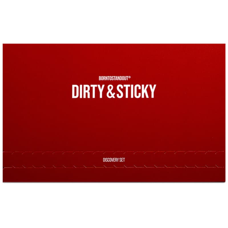 BORNTOSTANDOUT Dirty & Sticky Discovery Kit (24Vs) (8 x 2 ml)