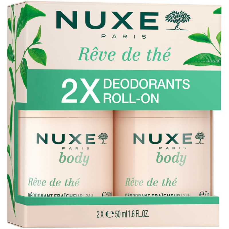 NUXE Rêve de Thé Deo Roll On Duopack (2 x 50 ml)