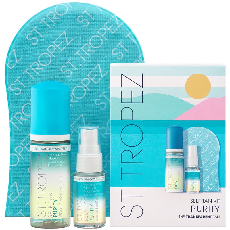 St.Tropez Mini Kit Purity (50 ml Mousse+ 14 ml Mist + Mitt)