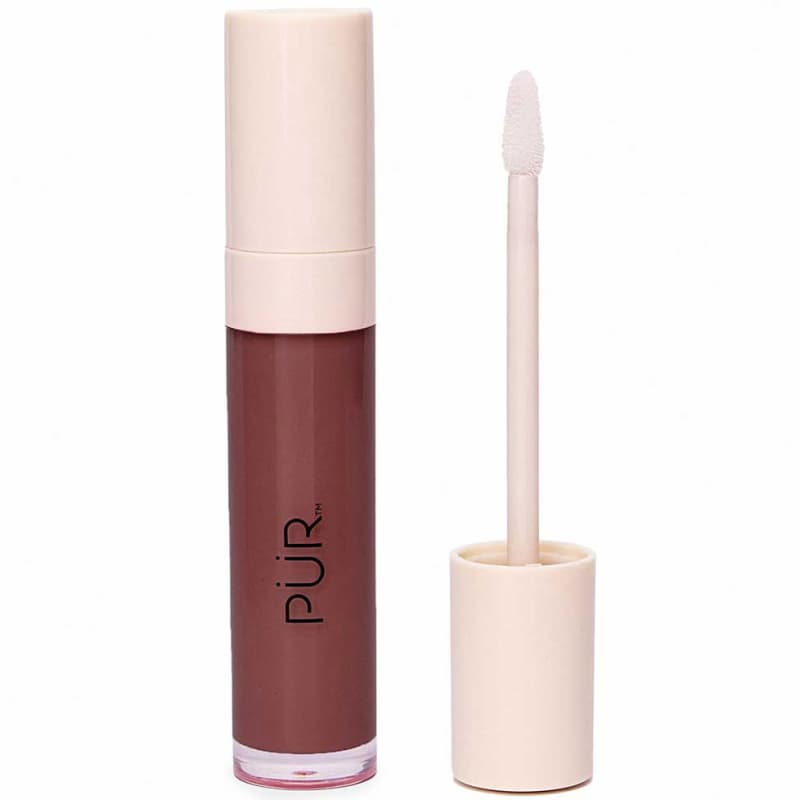 PÜR Glossy Lip Tint Plumping Tinted Lip Oil Blackberry Smash (9.5 ml)