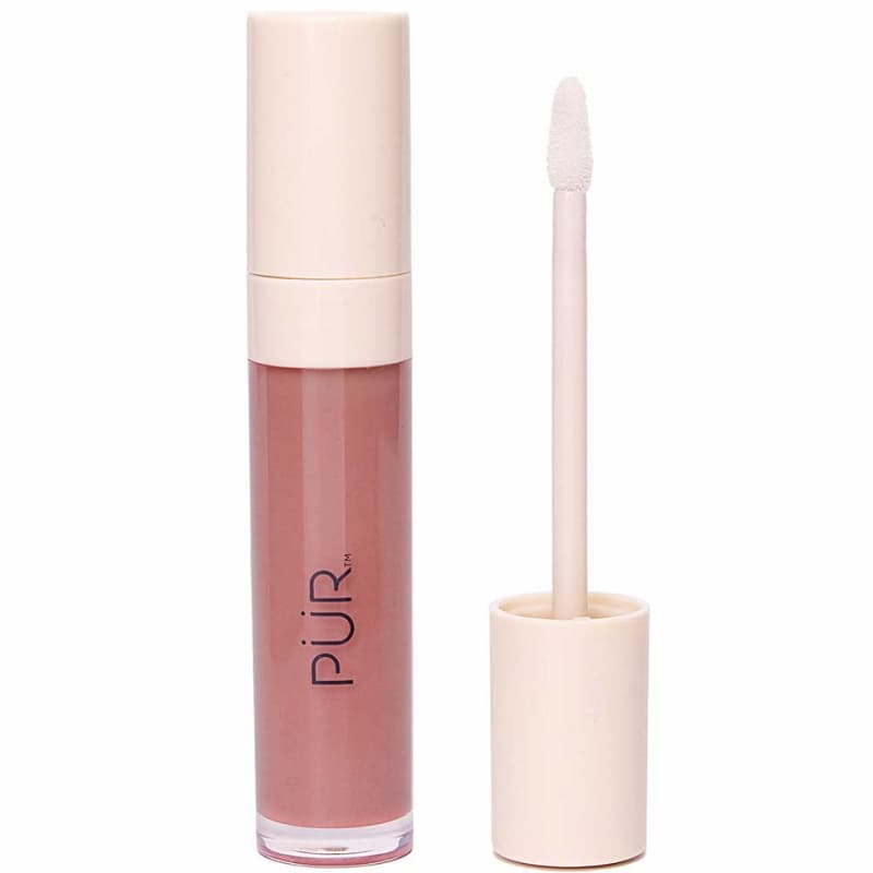 PÜR Glossy Lip Tint Plumping Tinted Lip Oil Hibiscus Spritz (9.5 ml)