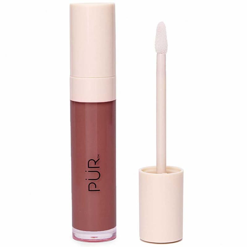 PÜR Glossy Lip Tint Plumping Tinted Lip Oil Sparkling Plum (9.5 ml)
