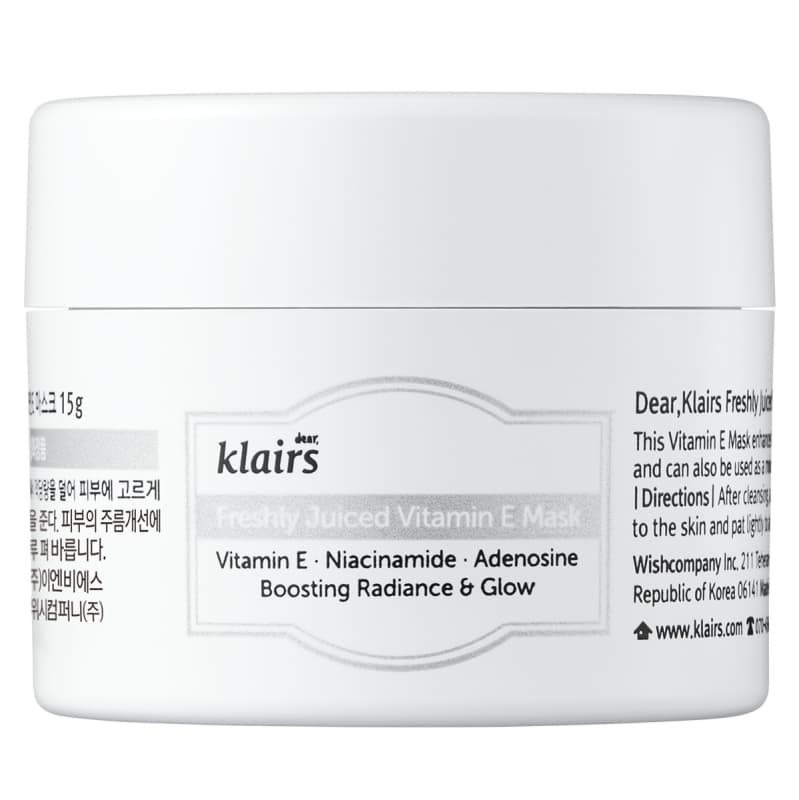 Klairs Freshly Juiced Vitamin E Mask (15 ml)