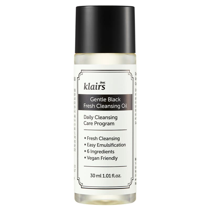 Klairs Gentle Black Fresh Cleansing Oil (30 ml)