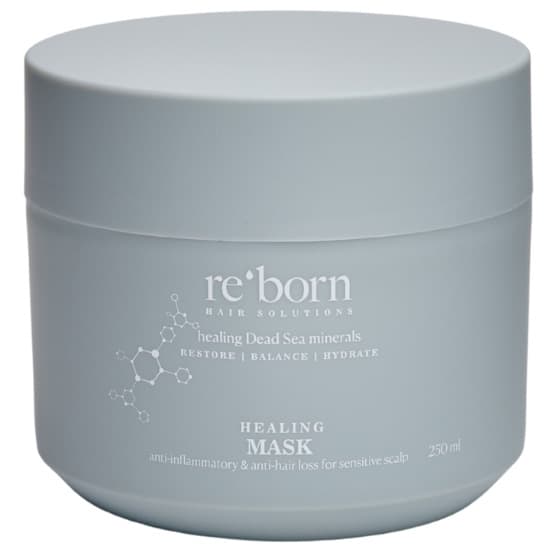 Re-Born Hairsolution Healing/Black Mud Mask (250 ml)