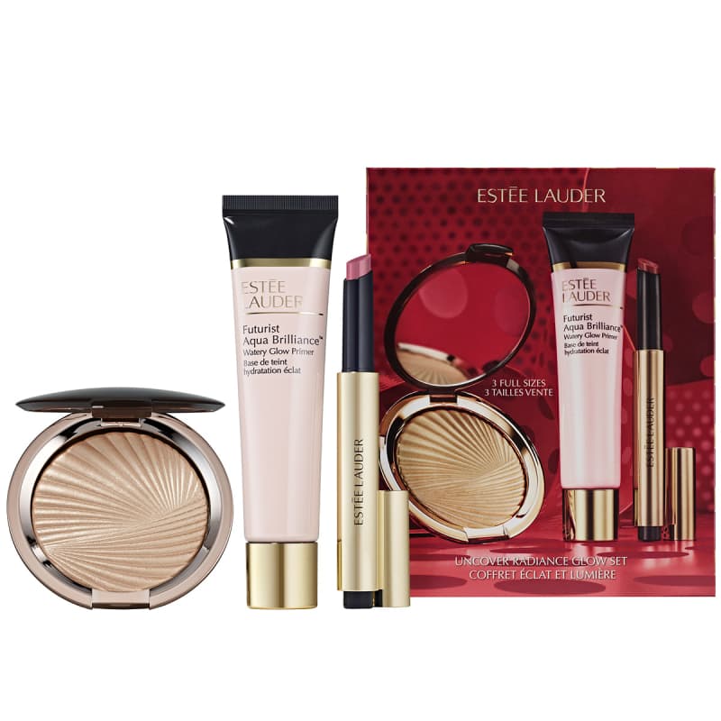 Estée Lauder Uncover Radiance Glow Gift Set (40 ml + 8.7 + 3.1 g)