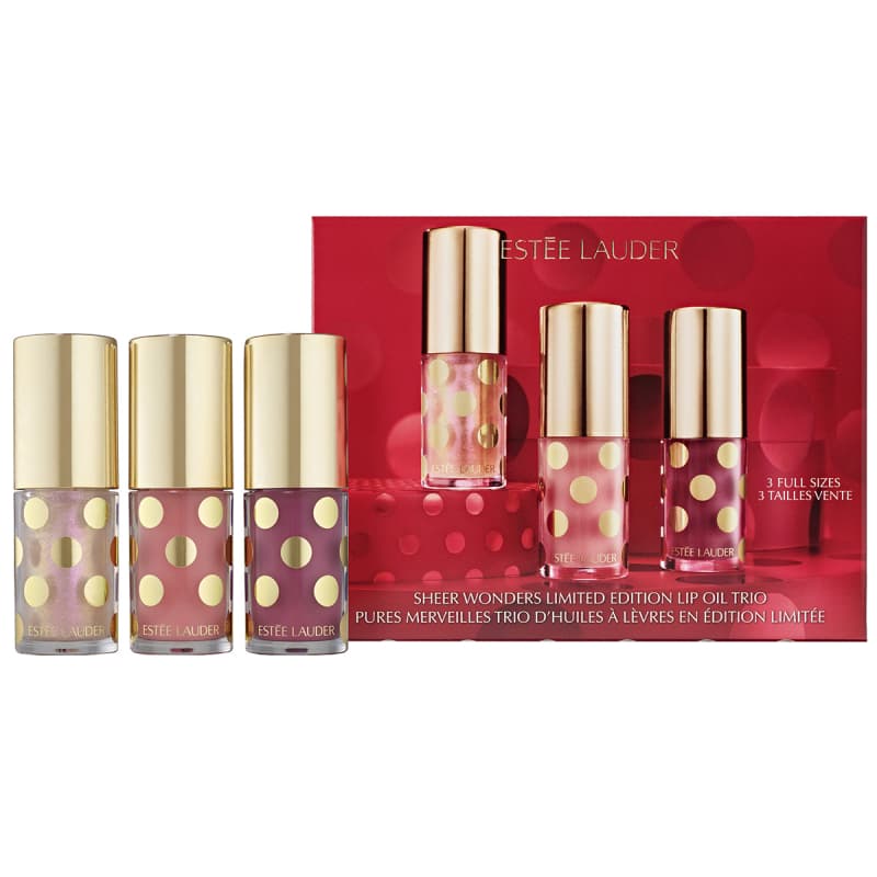 Estée Lauder Sheer Wonders Limited Edition Lip Oil Trio (3 x 4,5 ml)