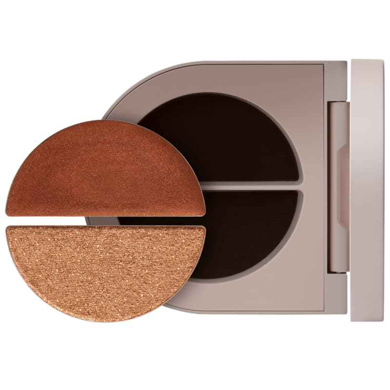 Rose Inc Satin And Shimmer Duet Eyeshadow Satin Copper And Copper Shimmer