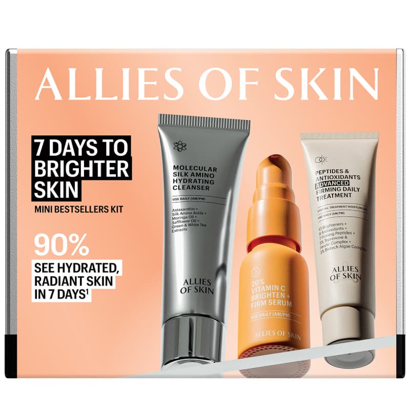 Allies of Skin 7 Days to Brighter Skin Brightening Skincare Kit