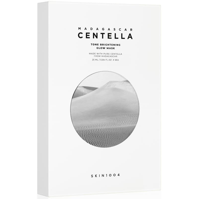 SKIN1004 Madagascar Centella Toner Brightening Glow Mask (5 pcs)