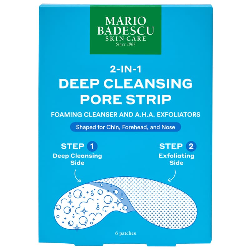 Mario Badescu 2-In-1 Deep Cleansing Pore Strip (6 pcs)