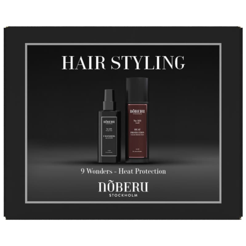 Noberu Giftbox Hair Styling 9 wonders & Heat Protection (200 + 200 ml)
