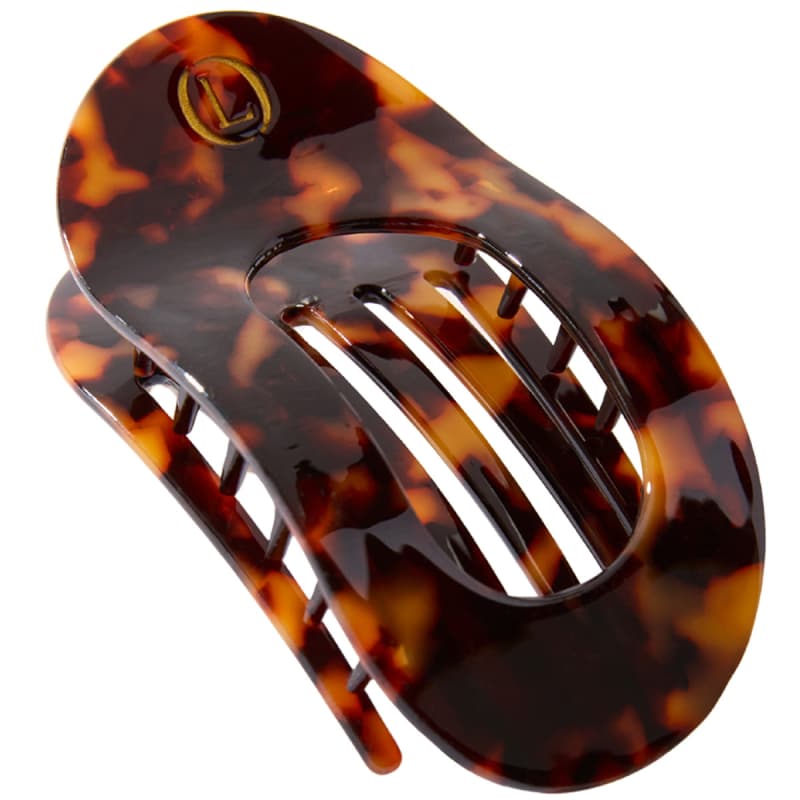 Lenoites Eco Friendly Flat Hair Clip Bronze Leopard