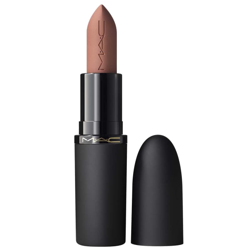 MAC Powder Kiss Hazy Matte Lipstick Taken