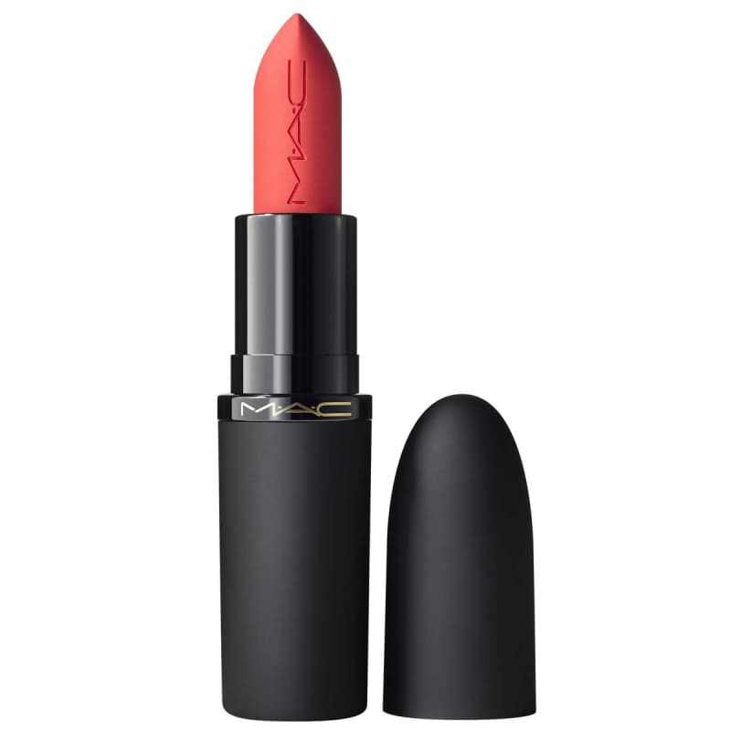 MAC Powder Kiss Hazy Matte Lipstick Mandarin O