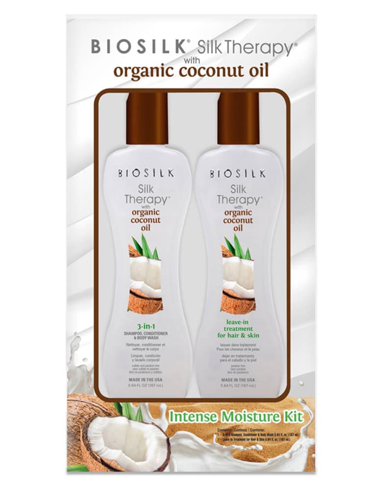 Biosilk Silk Therapy Organic Coconut Oil Kit (U) 167 ml 2 stk.