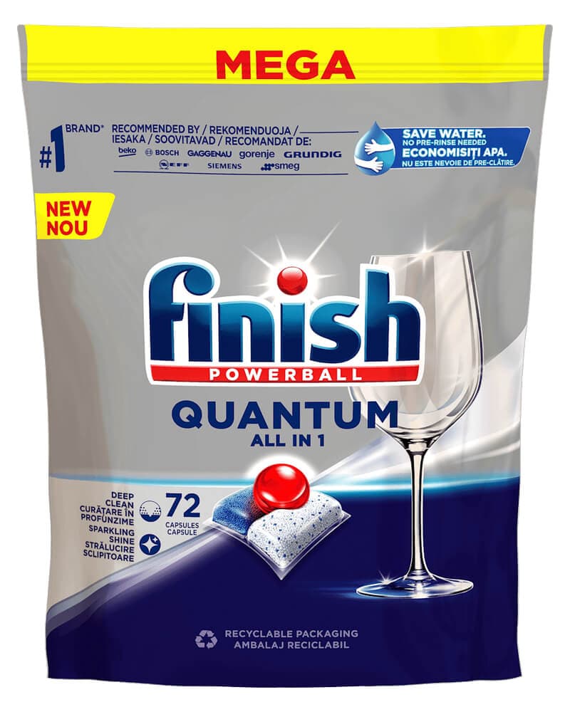 Neophos Finish Quantum All-in-1 Opvasketabs 72 stk.