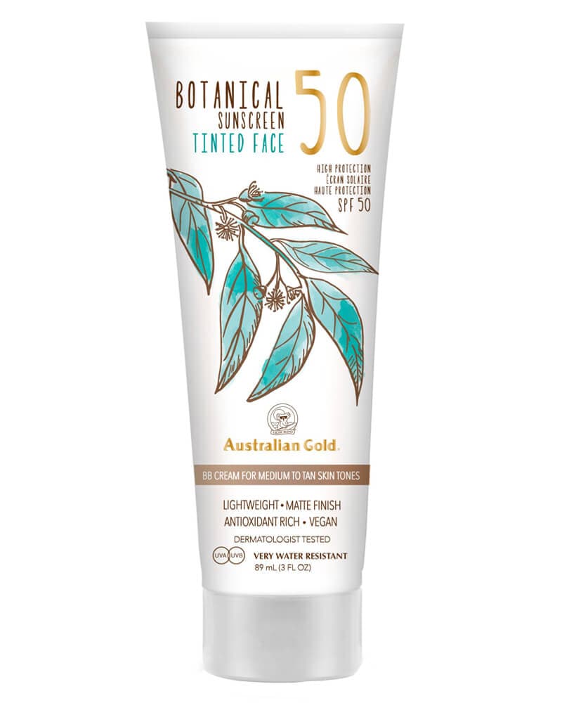 Australian Gold Botanical Sunscreen BB Cream Medium Tan SPF 50 (F) 89 ml
