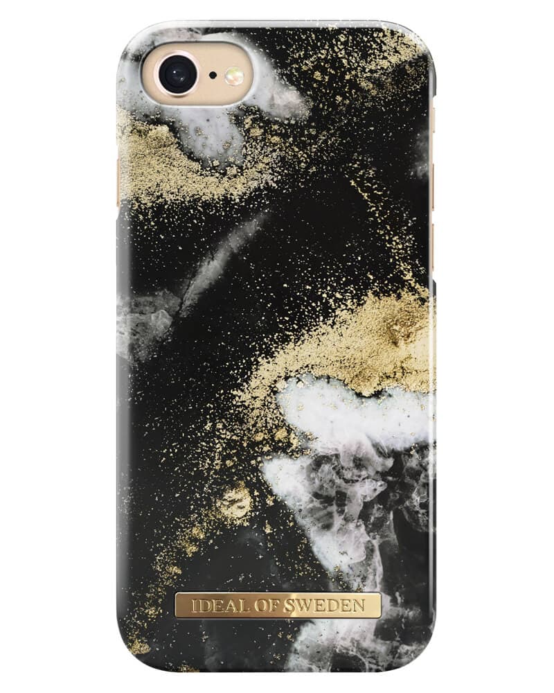 iDeal Of Sweden Cover Black Galaxy Marble iPhone 6/6S/7/8 (U)
