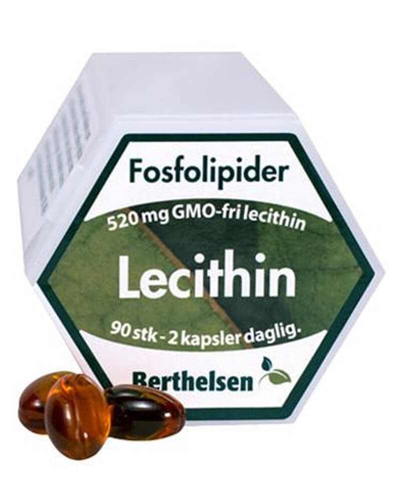 Berthelsen Naturprodukter - Lecithin 520mg 90 stk.
