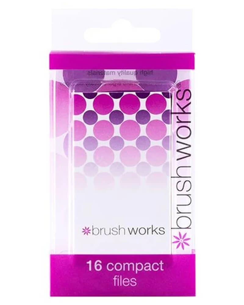 Brushworks Compact Nail Files 16 stk.