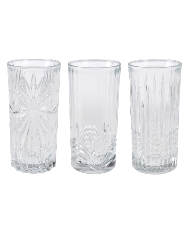 Excellent Houseware 3 stk Drikkeglas 3 stk.