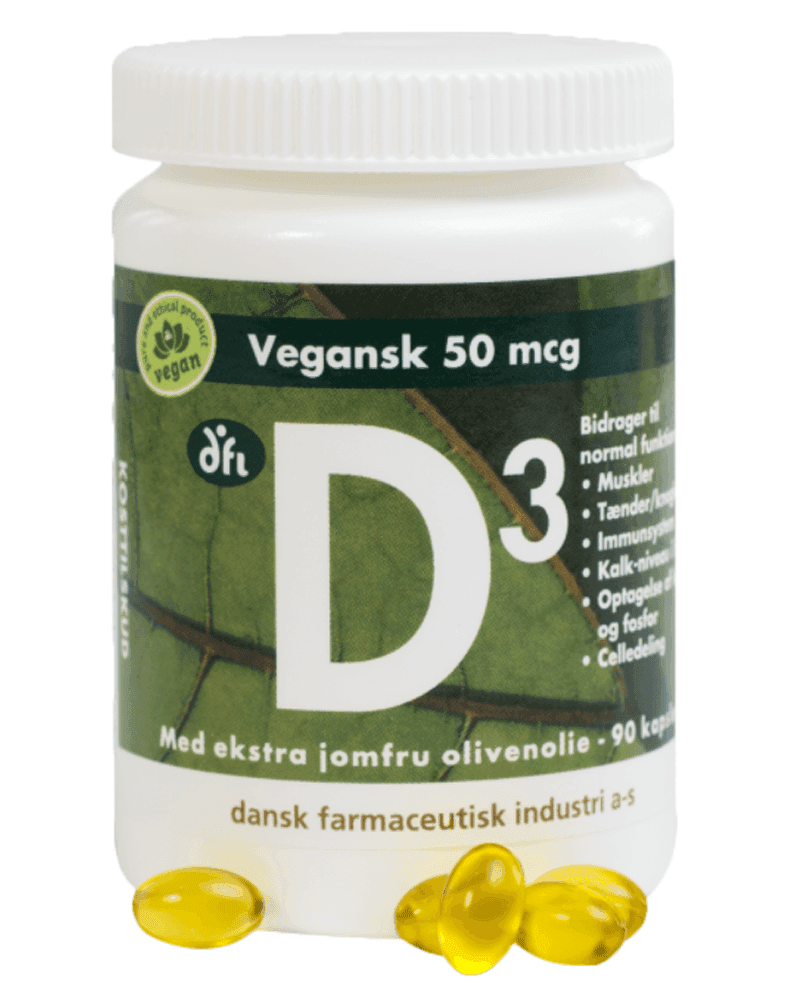 Berthelsen Naturprodukter - D3 50mcg 90 stk.