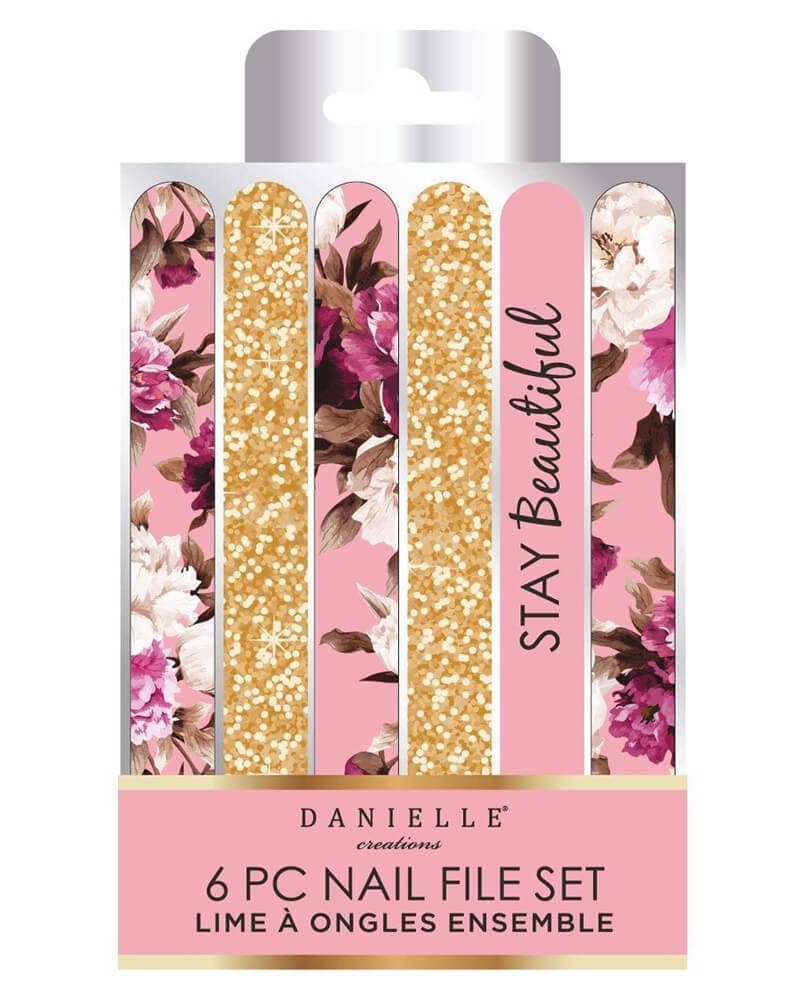 Danielle Creations 6 PC Nail File Set 6 stk.
