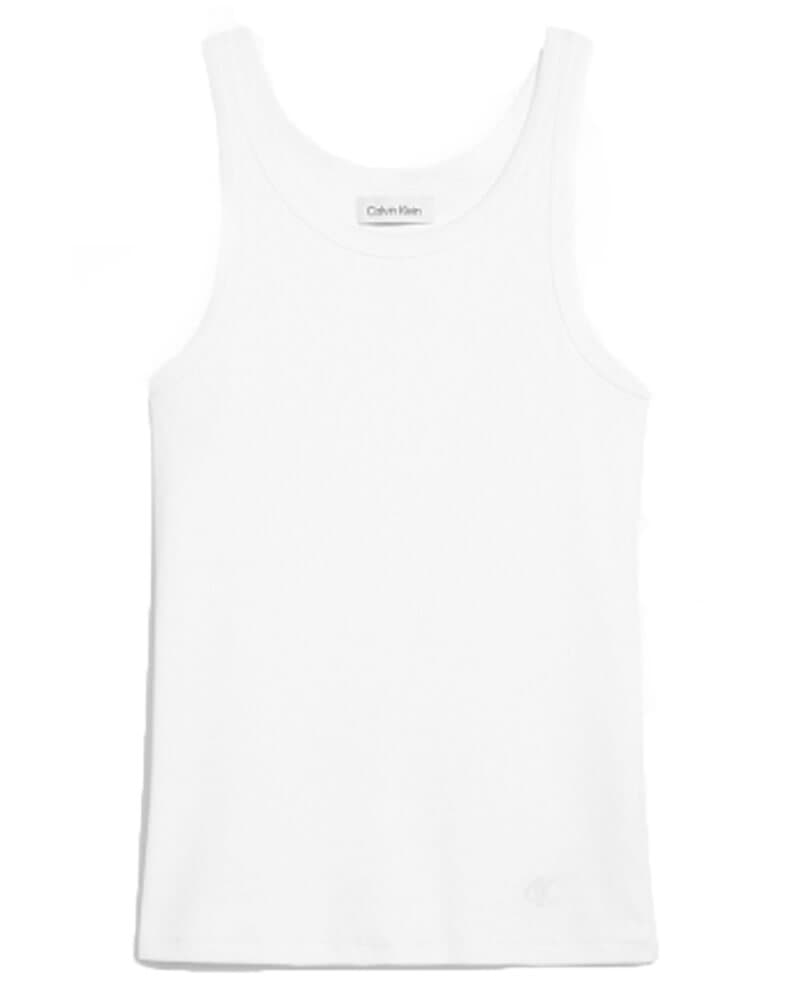 Calvin Klein Scoop Neck Tank Top Hvid - M 3 stk.
