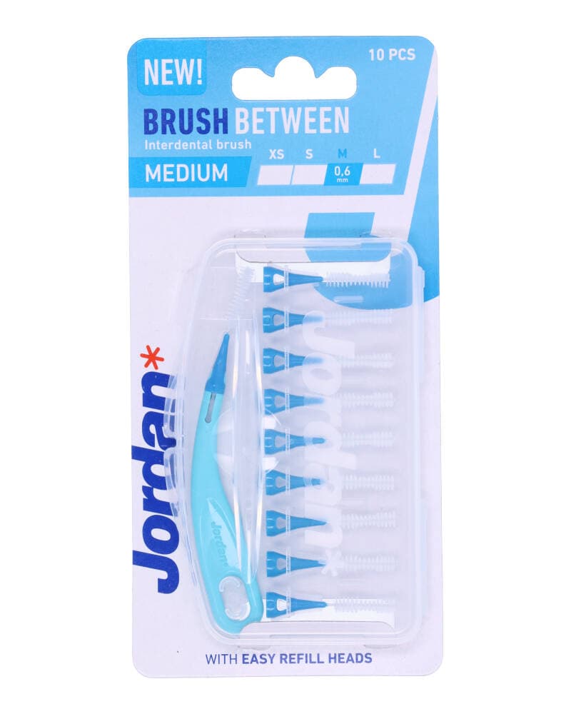 Jordan Brush Between Interdental Brush Medium Blue 10 stk.