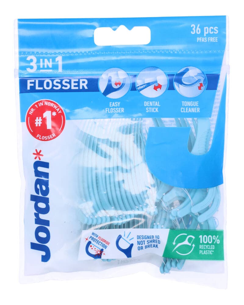 Jordan 3 In 1 Flosser 36 stk.