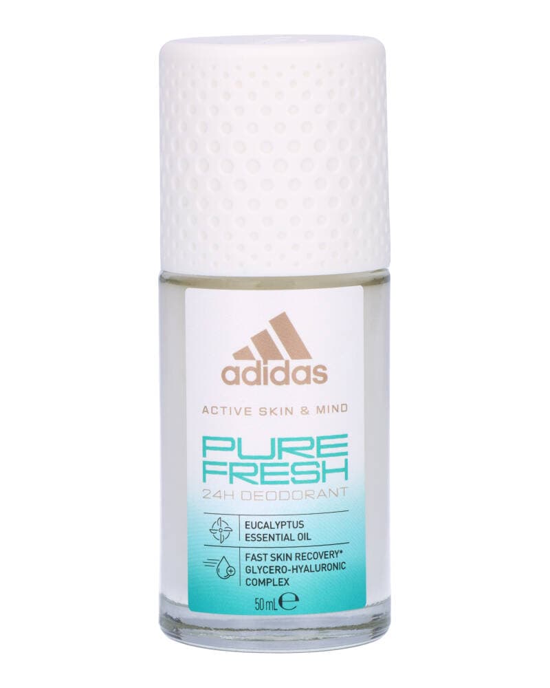 Adidas Pure Fresh 24H Deodorant Roll On Deodorant 50 ml