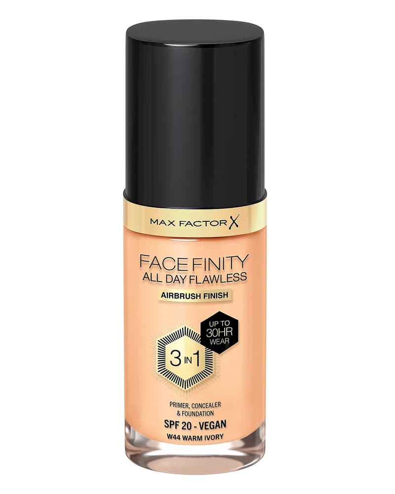 Max Factor Facefinity All Day Flawless 3In1 Foundation W44 Warm Ivory 30 ml