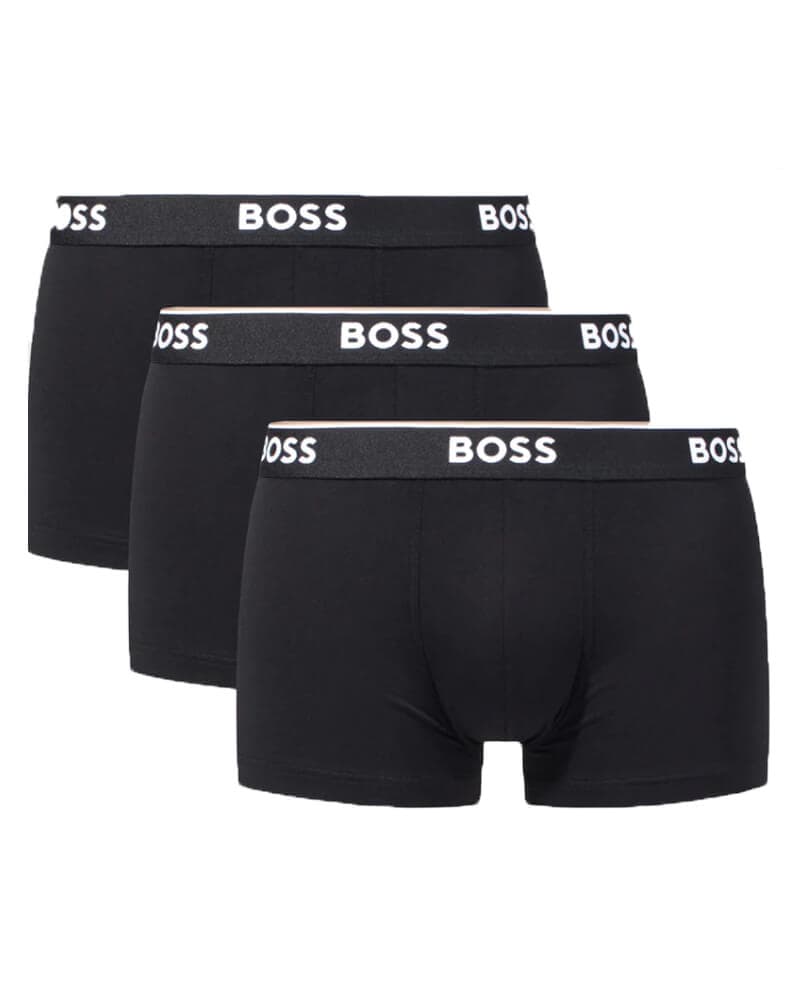 Boss Hugo Boss 3-pack Boxer Trunks Black Size Medium 3 stk.