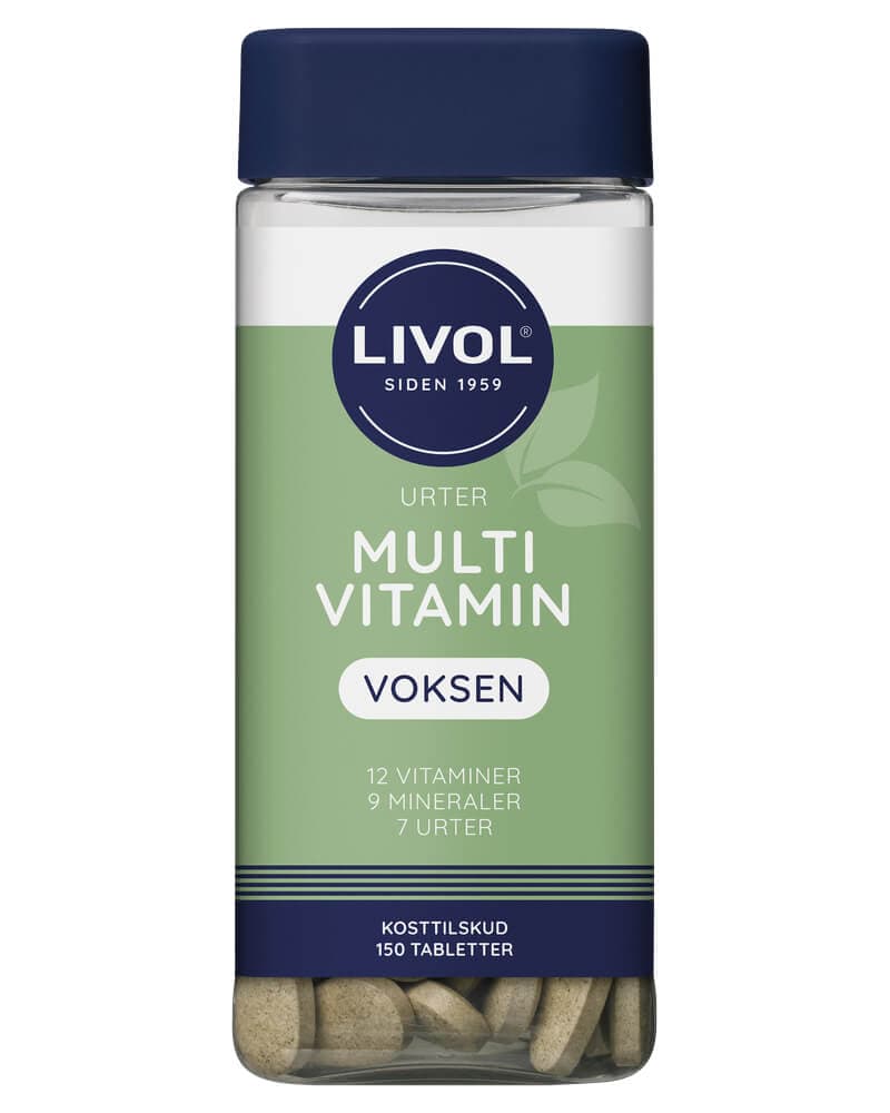 Livol Multi Vitamin Urter 150 stk.