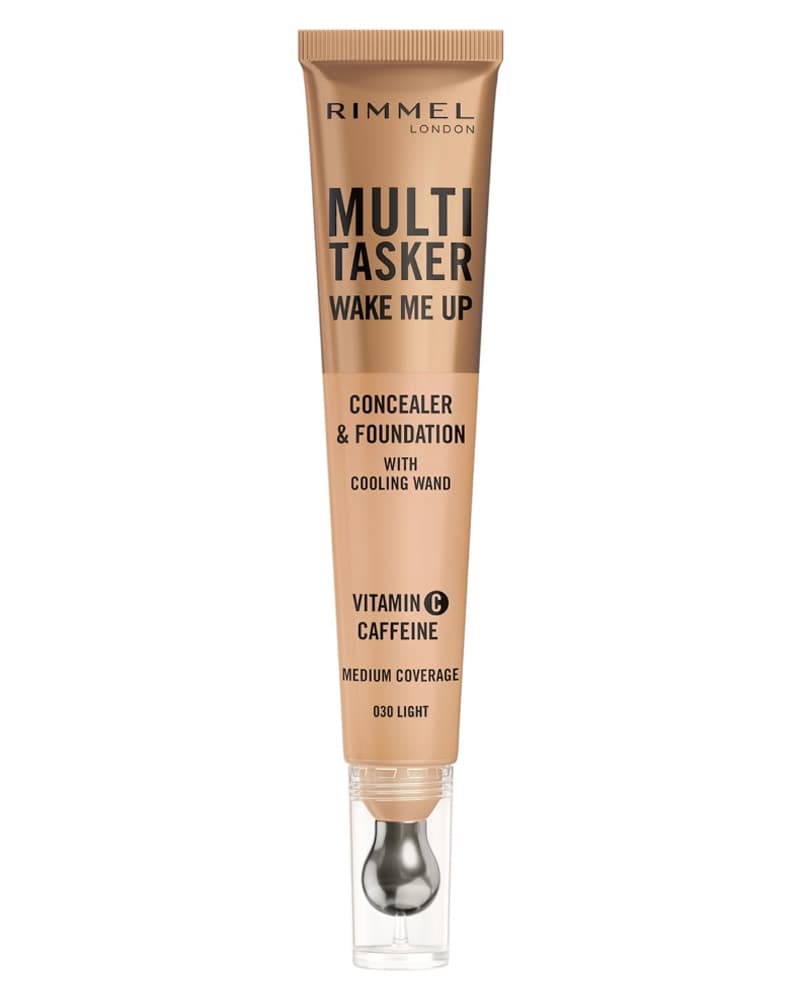 Rimmel London Multi-Tasker Wake Me Up Concealer & Foundation 030 Light 20 ml