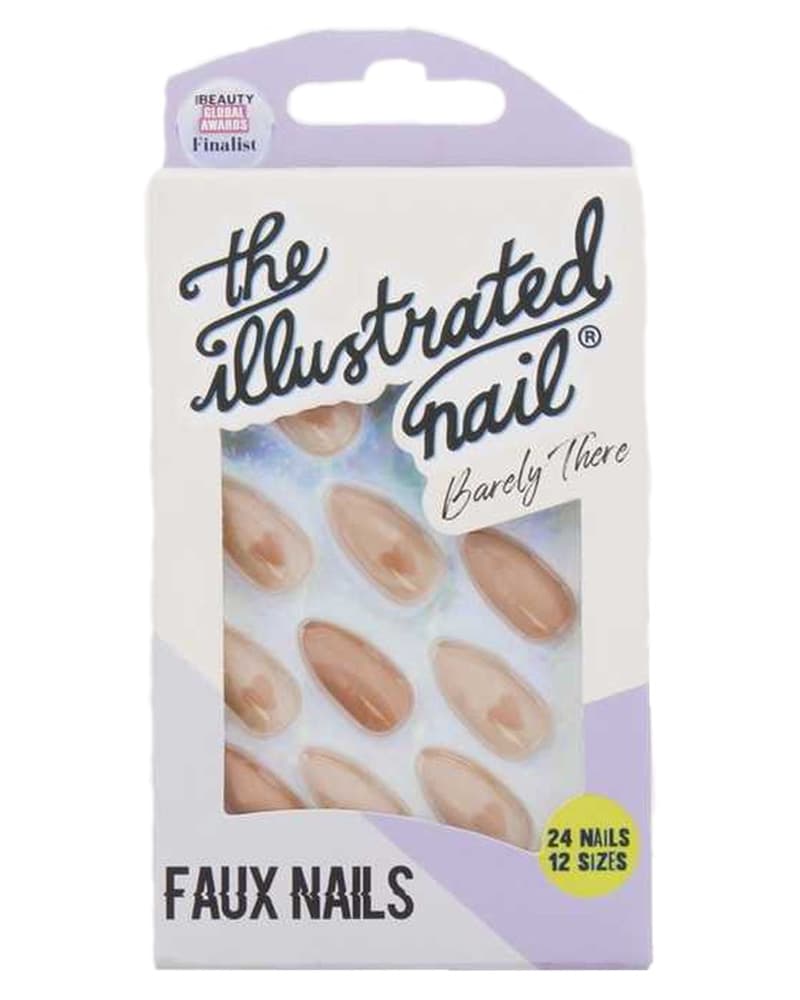 The Illustrated Nail Barely There Faux Nails 24 stk.
