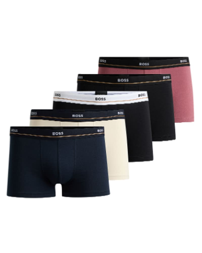Boss Hugo 5-pack Boxer Trunk Cotton Stretch Str. L 5 stk.