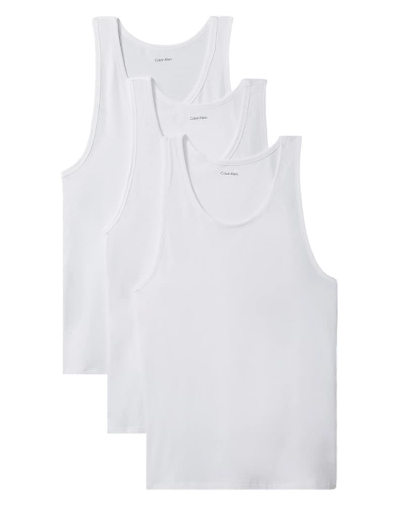 Calvin Klein Stretch Blend Tanks 3-Pack Str. M