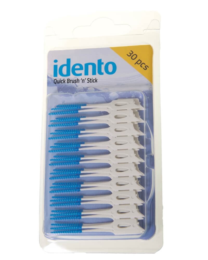 Idento Quick Brush´n´stick (Blå) 30 stk.