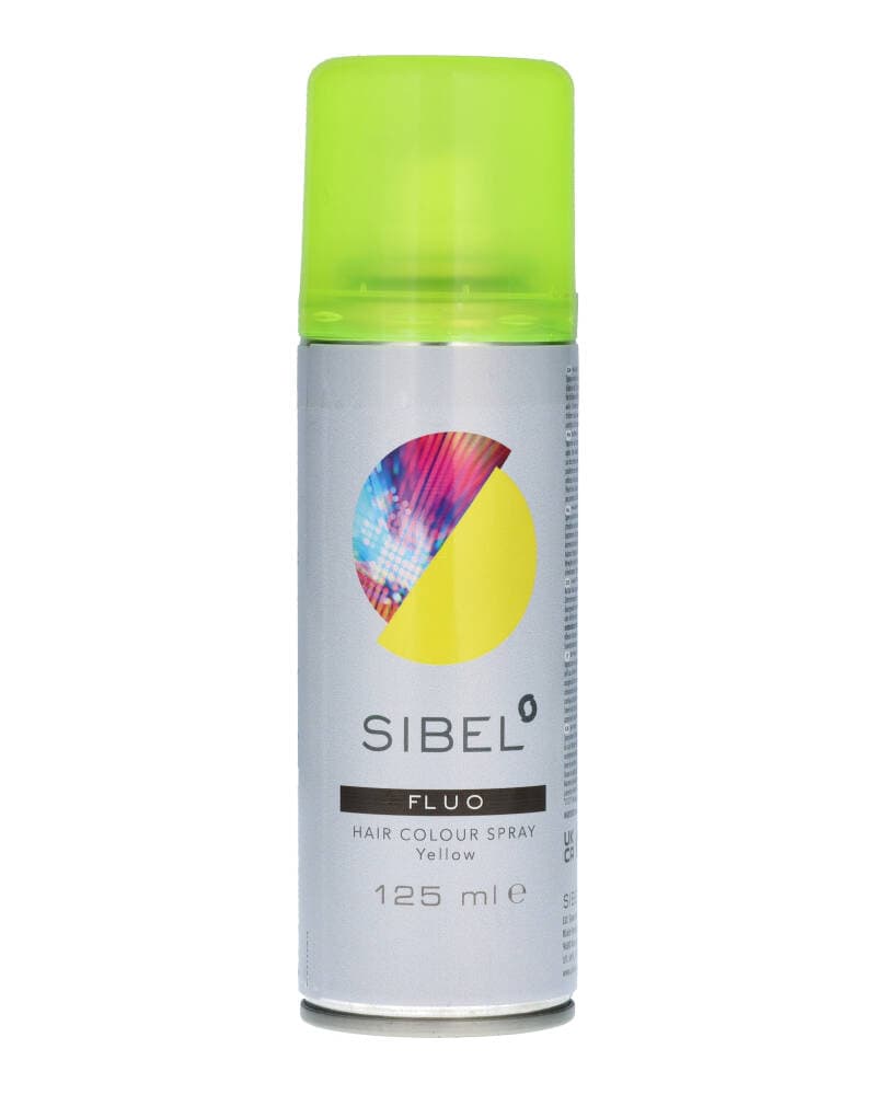 Sibel Fluo Hair Colour Spray Yellow - Art P001155 125 ml