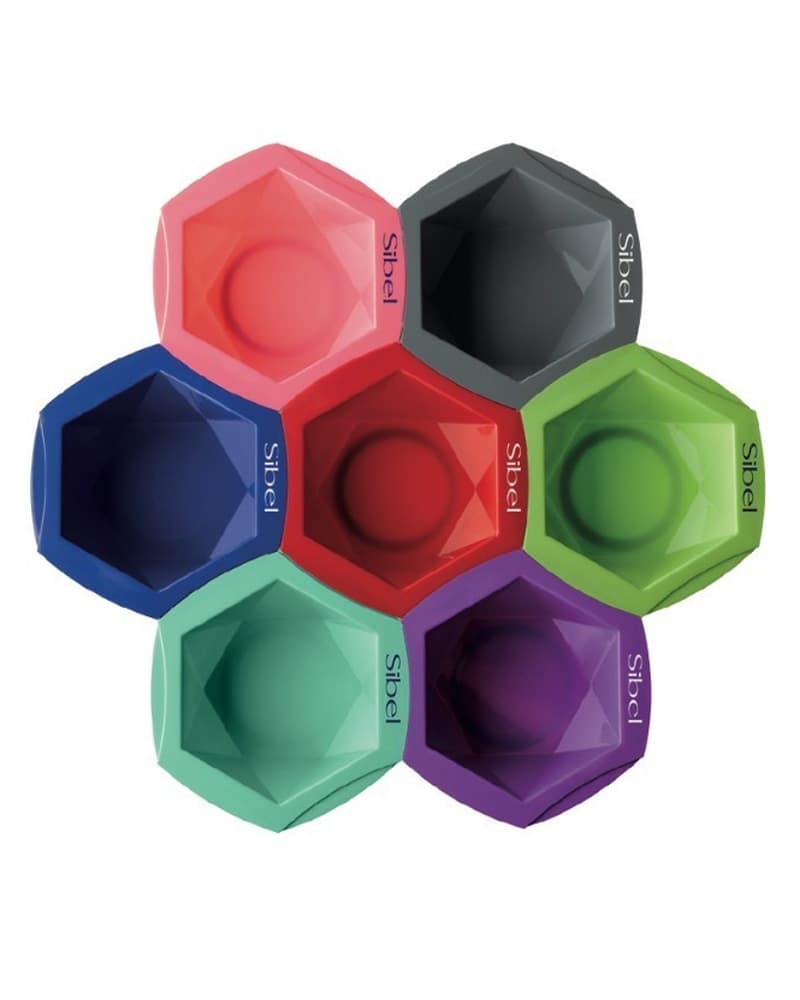 Sibel Tinting Bowl Set Mix&Match 7 Colours - Art P002886 400 ml