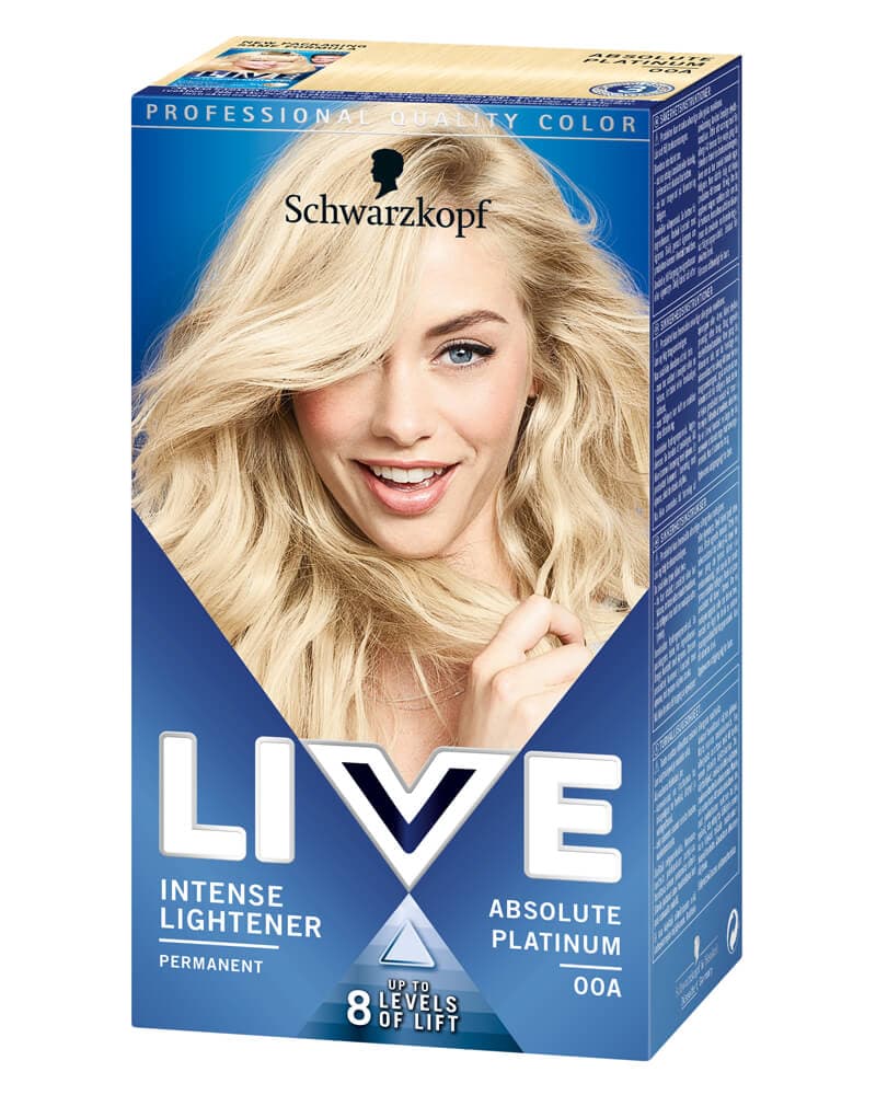 Schwarzkopf Live 00A Absolute Platinum (U) 143 ml