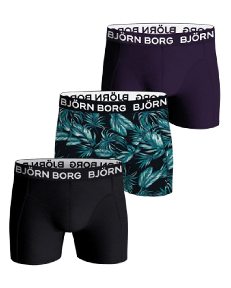 Björn Borg Cotton Stretch Shorts 3-pack Str. M 3 stk.
