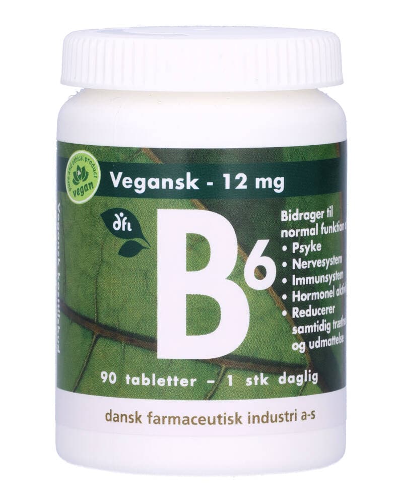 Berthelsen Naturprodukter - B6 12mg 90 stk.