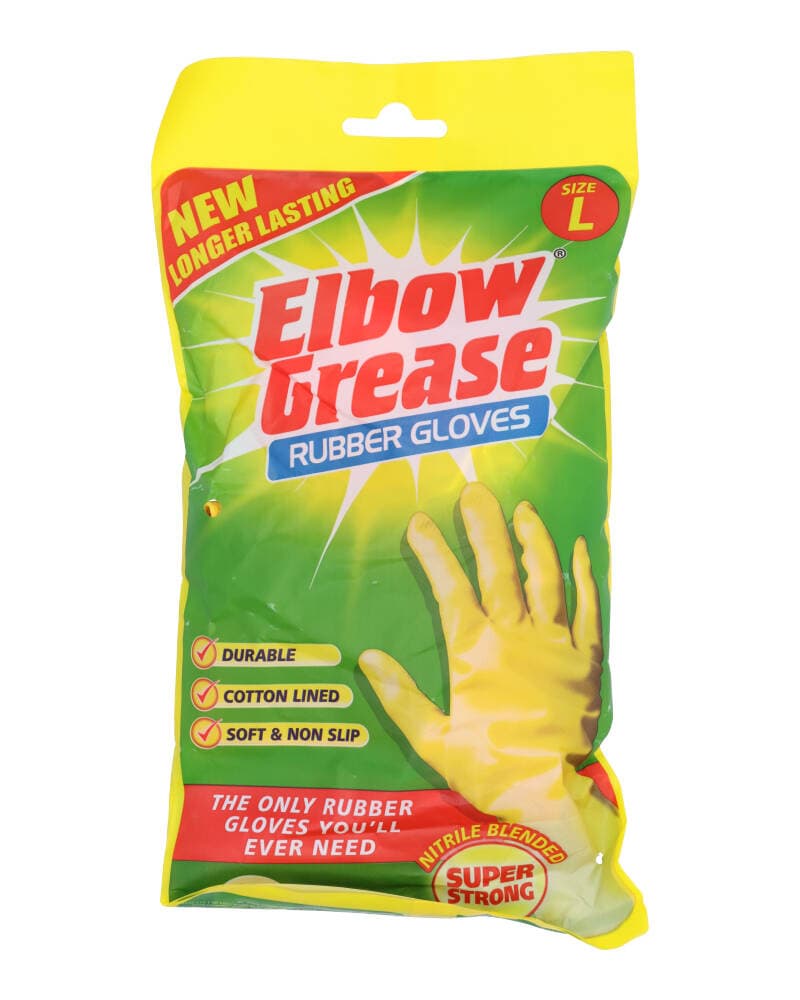 Elbow Grease Rubber Gloves 1 stk.