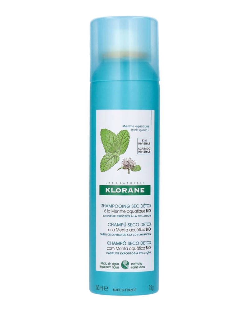 Klorane Detox Dry Shampoo With Aquatic Mint 150 ml